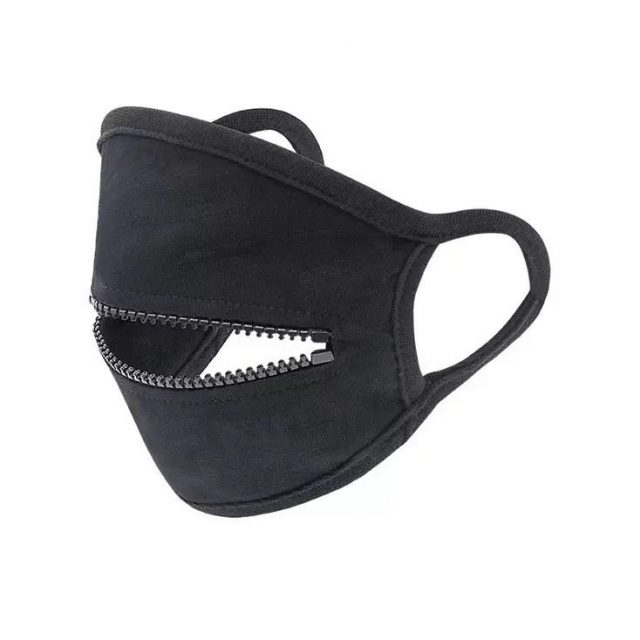 Breathable Zipper Face Mask