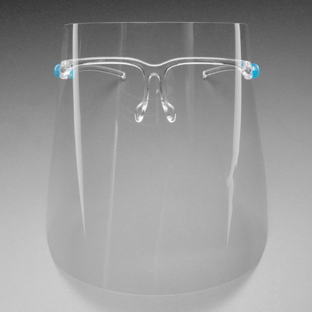 Anti Fog Droplets Uv Protection Transparent Facial Eye Protective Face Shield